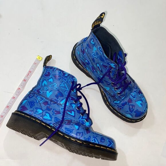 Doc Dr Martens Made In England Woman Shoes Size 7 Approximately - Picture 8 of 15